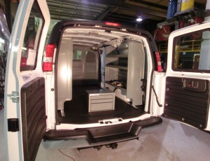 Accesories-Commercial-custom-van-interior-back-shelving